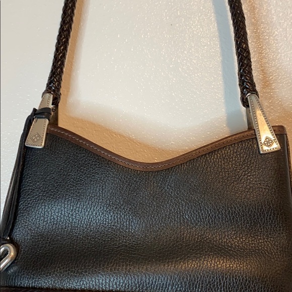 Vintage 2-Tone Classic Brighton Gina Shoulder Bag Hobo - Picture 11 of 15